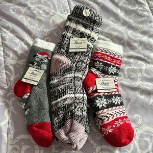 bass slipper socks